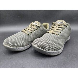 NOBULL Shoes Mens Size 6 Olive Green Trainer Athletic Lightweight Sneakers Gym